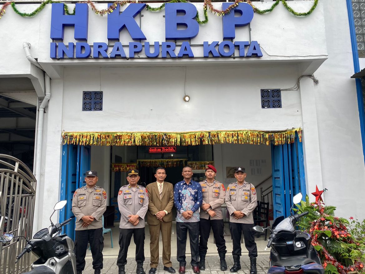 Pengamanan Terpadu Polres Batubara Pastikan Ibadah Natal 2024 Berlangsung Aman