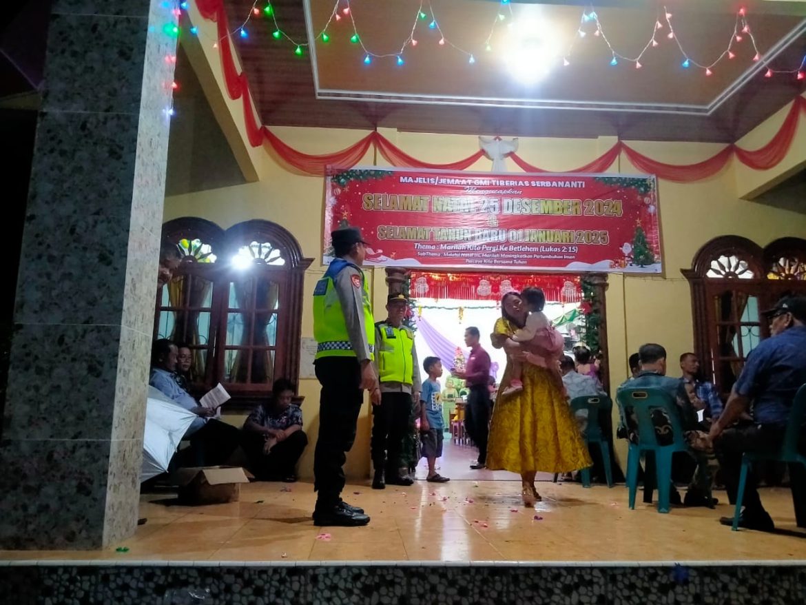 Kapolres Tebing Tinggi Pastikan Pengamanan Malam Natal 2024
