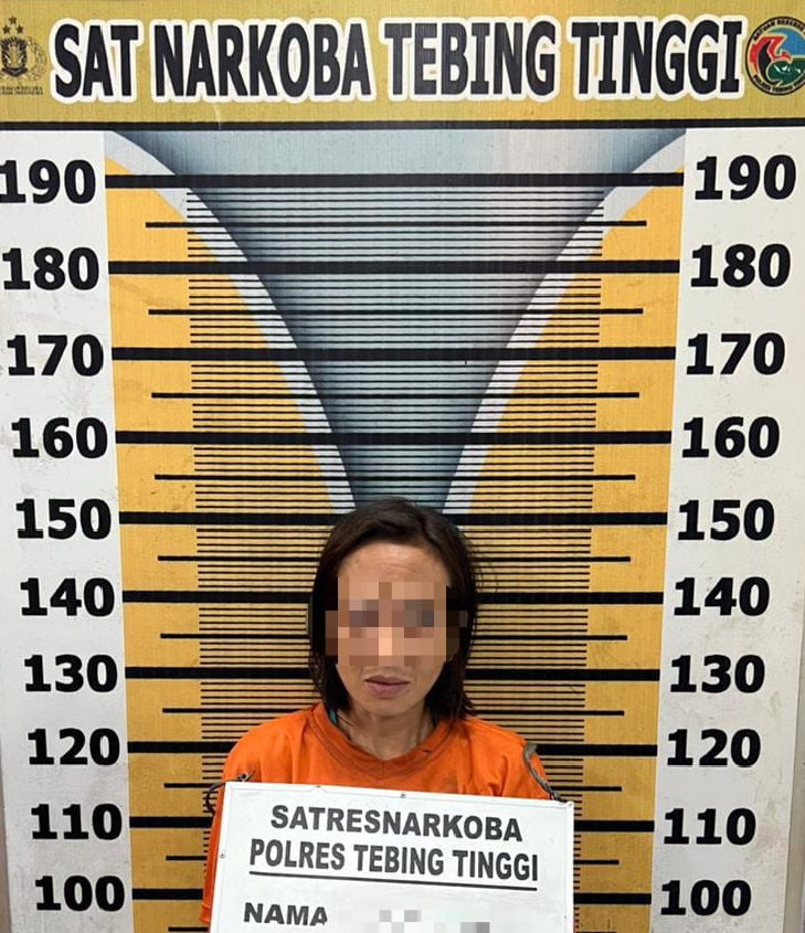 Residivis Ditangkap Sat Resnarkoba Polres Tebing Tinggi Dari Dalam Rumah
