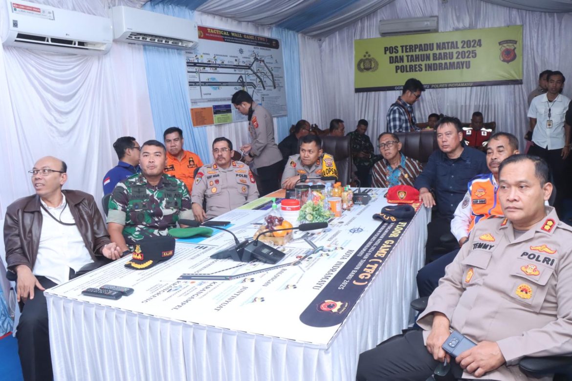 Kerjasama Forkopimda Indramayu Wujudkan Suasana Aman di Malam Tahun Baru