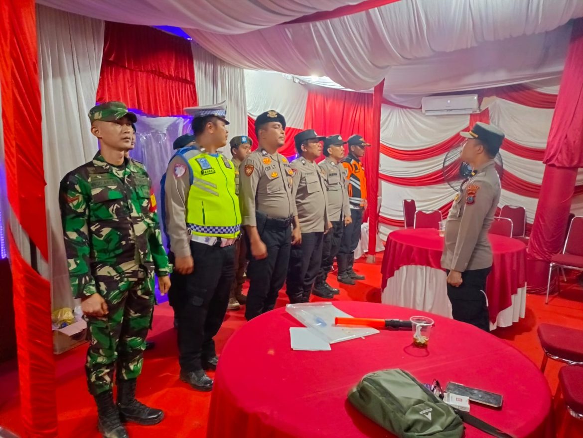 Ops Lilin Toba, Pos Pam 2 Lima Puluh Polres Batu Bara Pengamanan dan Gatur Lalin