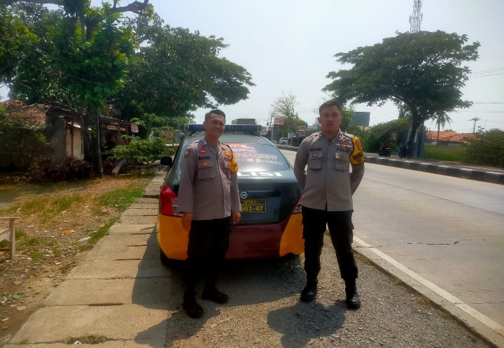Patroli Rutin Polsek Patrol, Upaya Cegah Tindak Kejahatan Curas, Curat, dan Curanmor