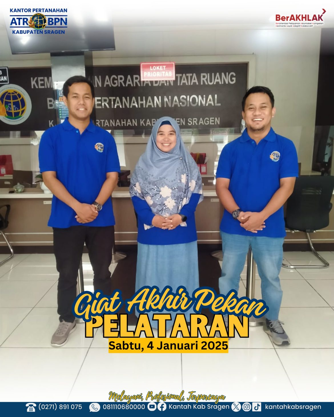 Kantor BPN Sragen Mempermudah Masyarakat Berbagai Pengaduan, Membuka Gerai