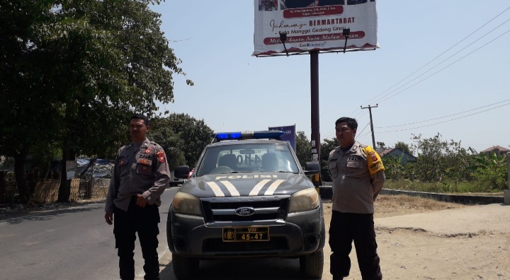 Ciptakan Rasa Aman Warga, Polsek Kedokan Bunder Tingkatkan Patroli