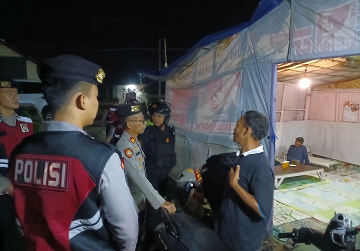 Patroli Malam Minggu Polres Indramayu dan Polsek Jajaran, Antisipasi C-3, Berandal Bermotor, dan Tawuran Remaja