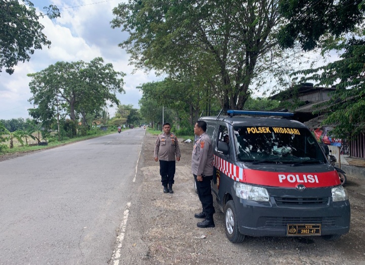 Polsek Widasari Tingkatkan Kegiatan Patroli Antisipasi Gangguan Kamtibmas