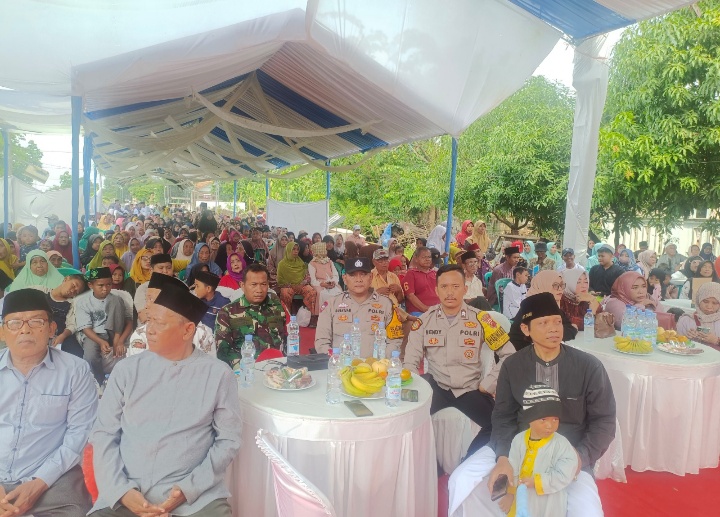 Polsek Karangampel Laksanakan Pengamanan Milad ke-4 PT SSR Digital Informatika