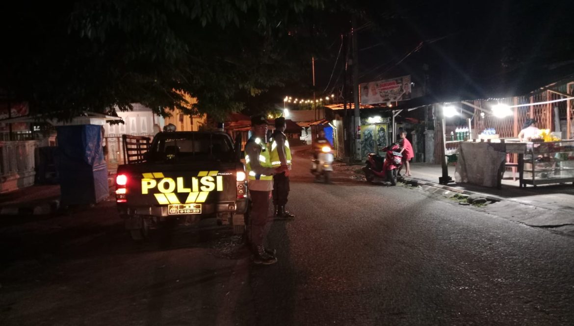 Polsek Padang Hulu Tingkatkan Keamanan Lewat Patroli Malam