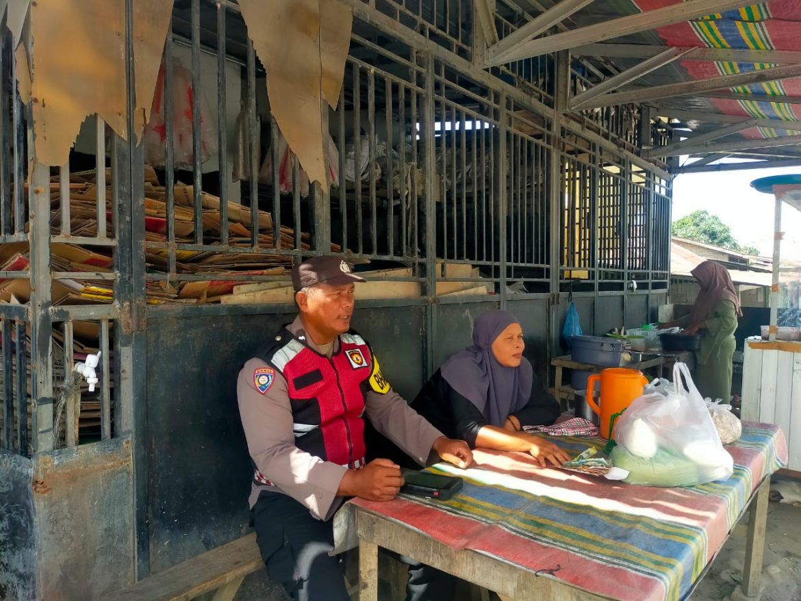 Polsek Medang Deras Cooling System bersama Masyarakat