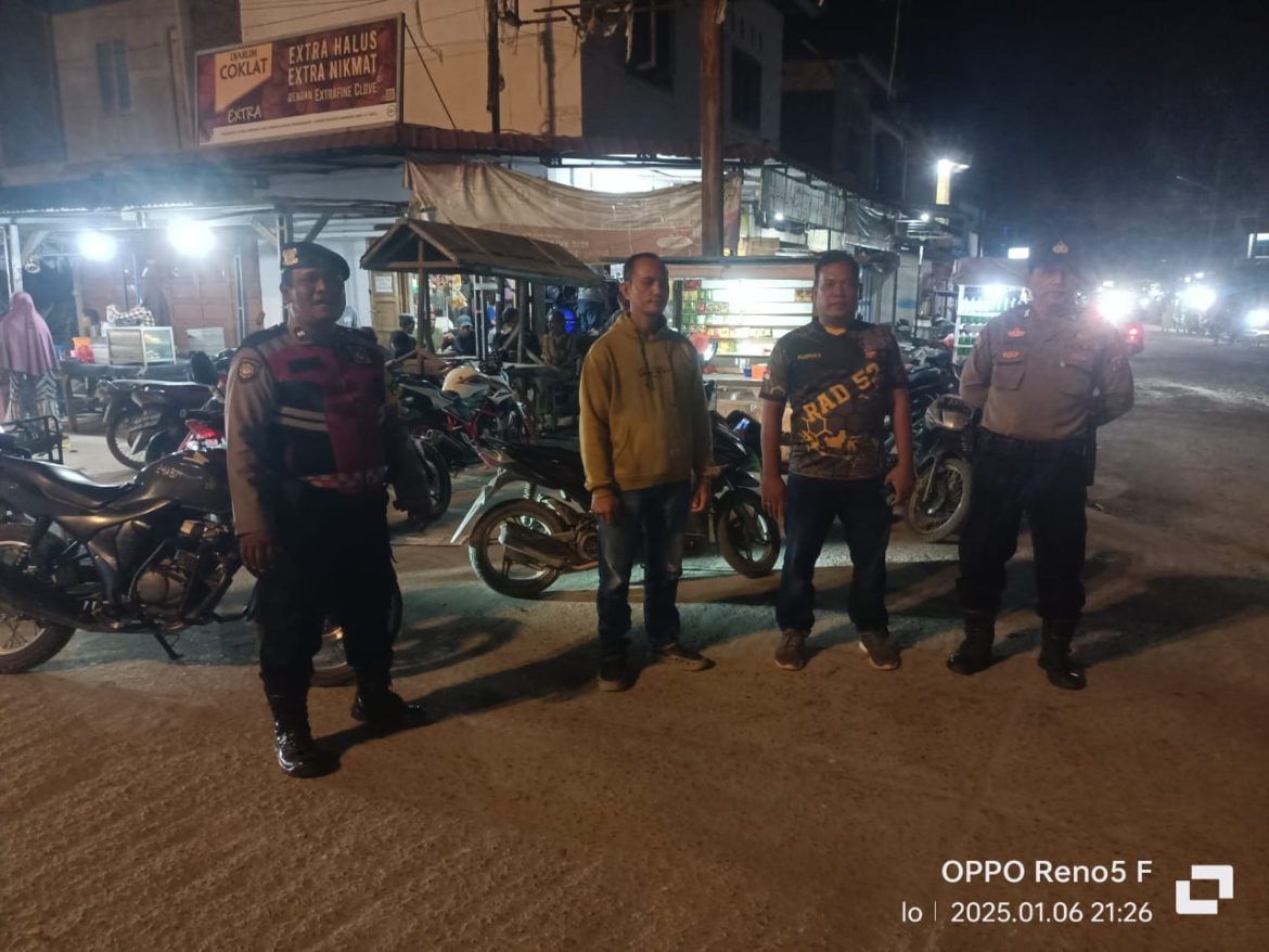 Antisipasi Kejahatan Jalanan, Polsek Medang Tingkatkan Patroli Malam