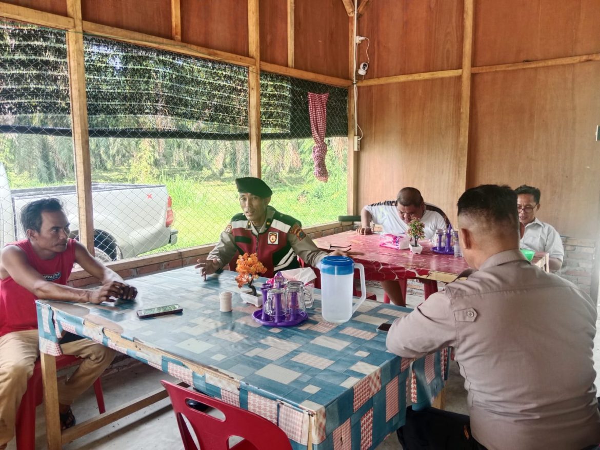 Cooling System, Sat Samapta Polres Batu Bara Sampaikan Pesan Kamtibmas