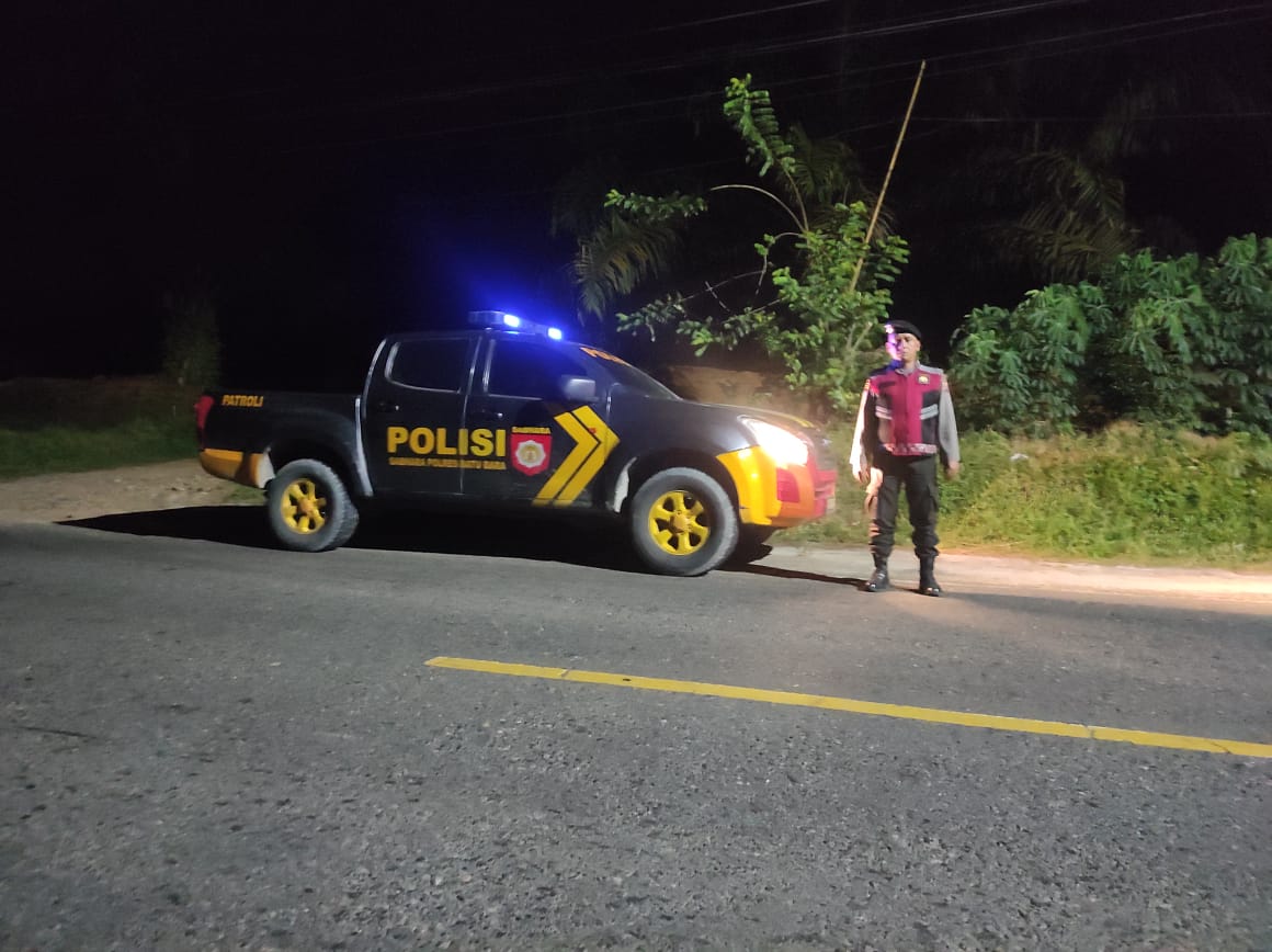 Jaga Kamtibmas, Sat Samapta Polres Batu Bara Patroli Presisi Kota