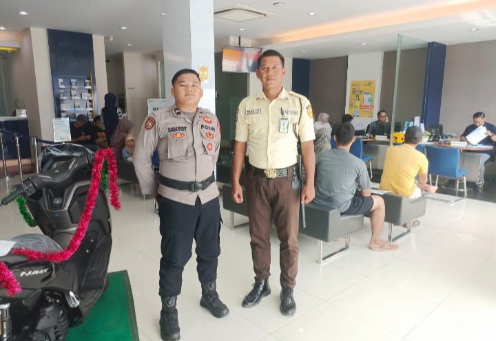 Sat Samapta Polres Indramayu Tingkatkan Pengamanan Obvit Perbankan