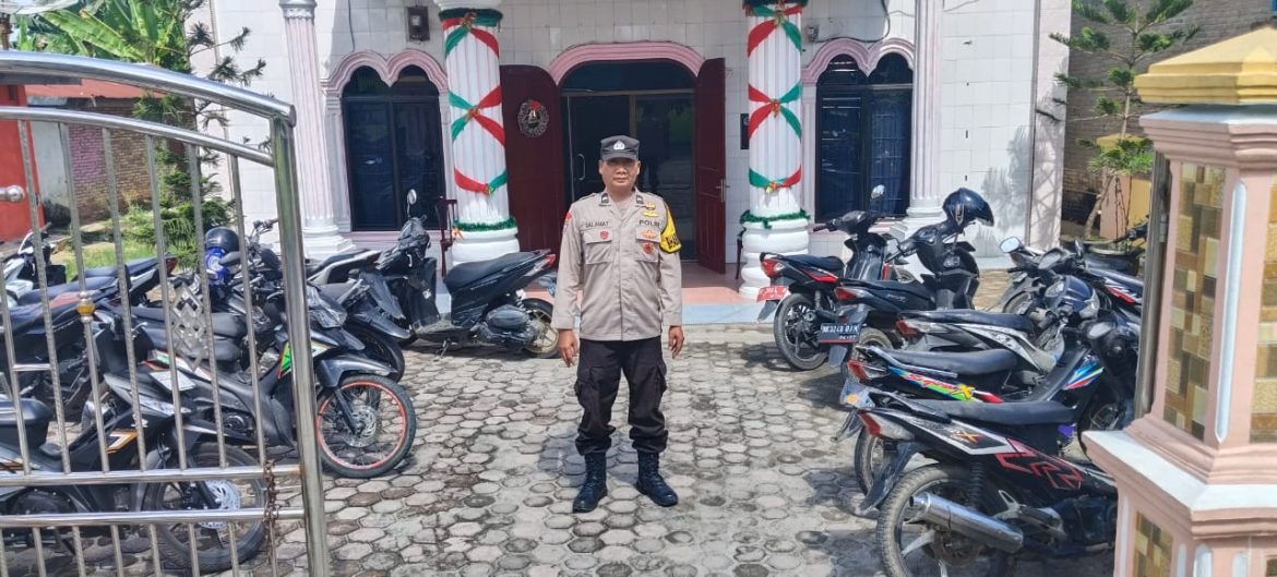 Minggu Kasih, Polsek Lima Puluh Pengamanan Ibadah Minggu