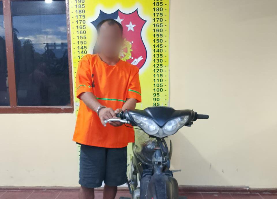 Polsek Perdagangan Tangkap Pelaku Pencurian Motor Setelah 6 Bulan Buron