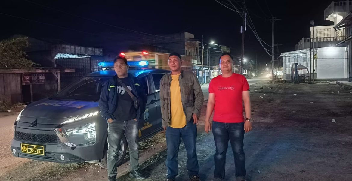 Antisipasi Geng Motor, Polsek Labuhan Ruku Patroli Mobile Dibeberapa Lokasi