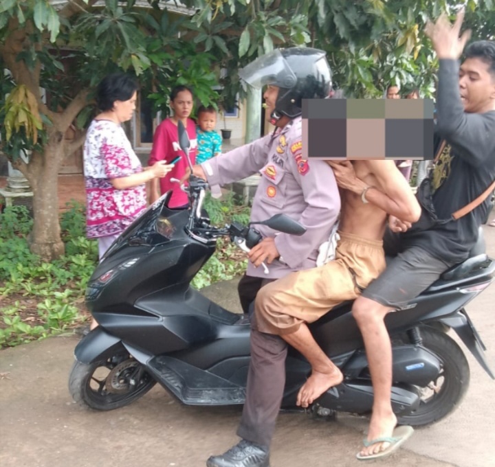 Tertangkap Basah! Seorang Pemuda Bawa Kunci Leter T Diringkus Polsek Losarang