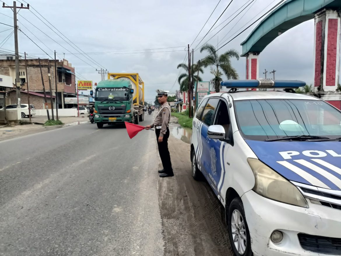 Sat Lantas Polres Batu Bara Patroli dan Live Report Situasi Terkini