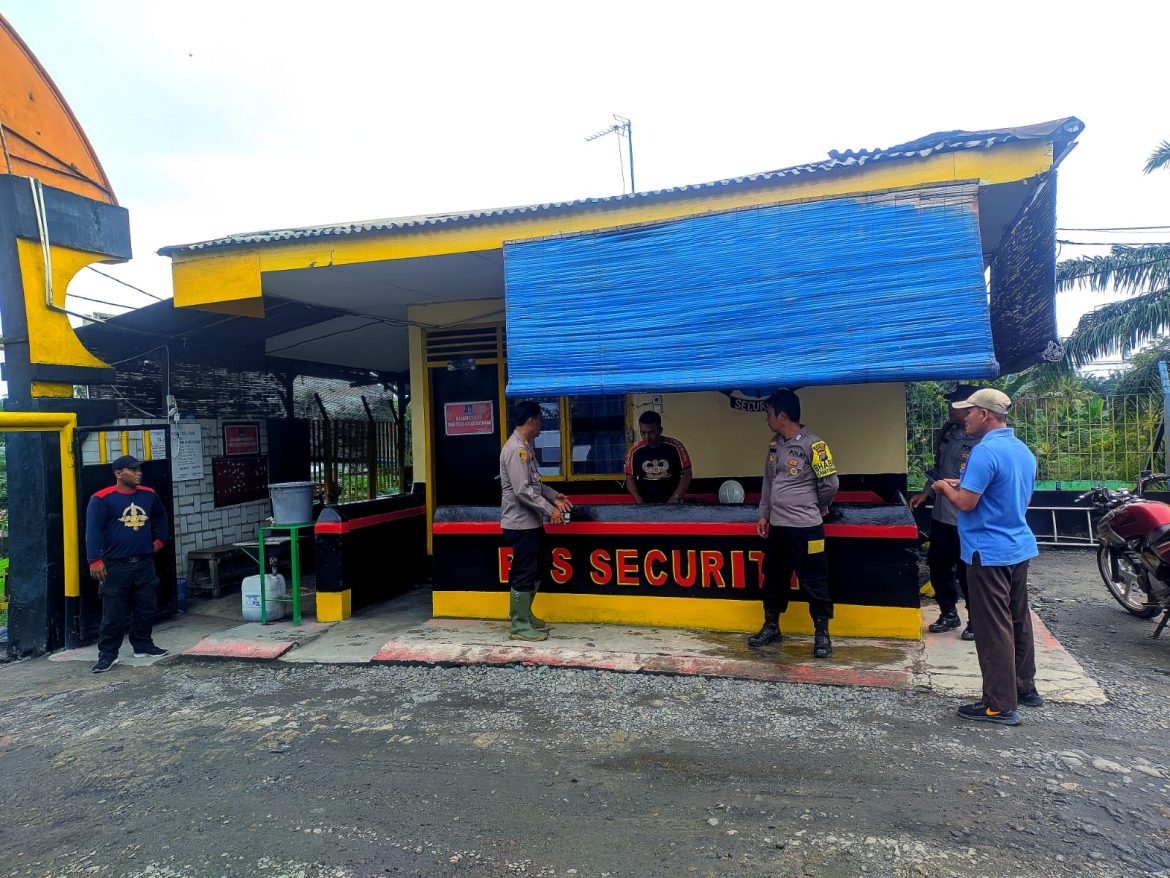 Kapolsek Indrapura Sambang dan Cooling System Kamtibmas