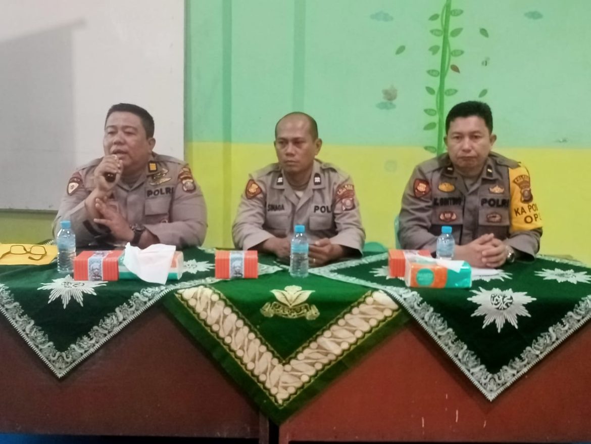 Polres Tebing Tinggi Sosialisasi Hukum KDRT dan Media Sosial