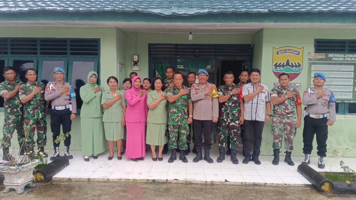 Sinergitas TNI-Polri di Batu Bara Wujud Kerjasama Keamanan Nasional
