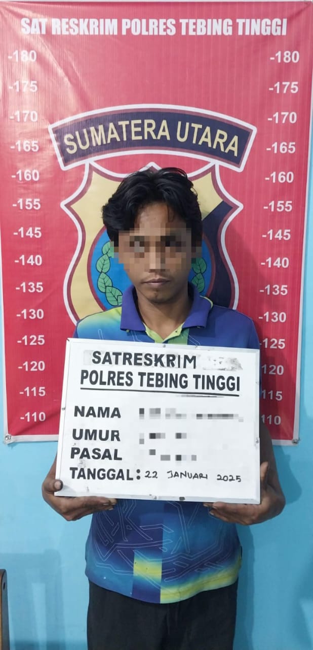 Asik Main Judol di Becak, KN Diamankan Satreskrim Polres Tebing Tinggi