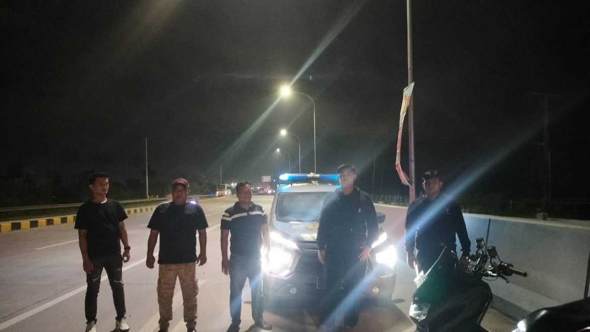 Antisipasi Kejahatan Jalanan, Polsek Medang Deras Perkuat Patroli Mobile