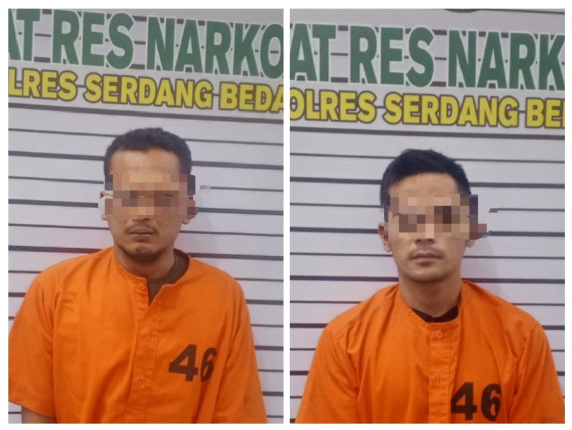 Sat Narkoba Polres Sergai Gagalkan Peredaran Sabu, Dua Tersangka Diamankan