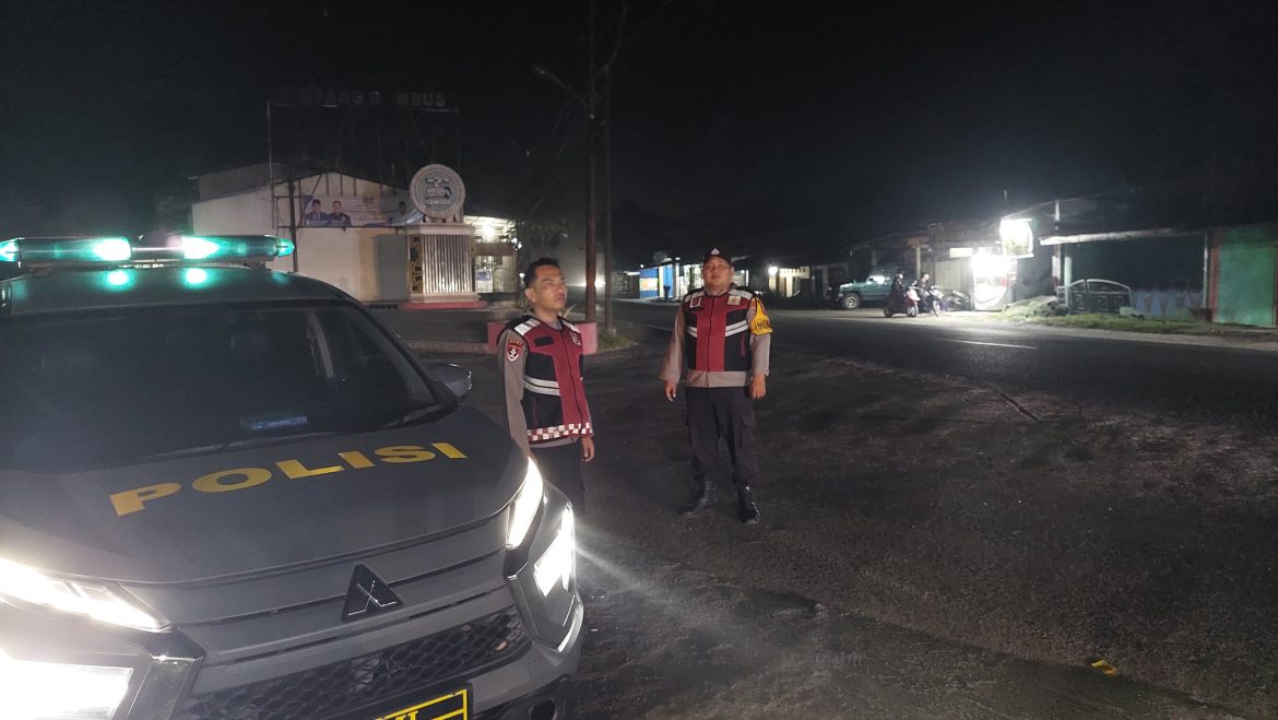 Cegah Kejahatan Jalanan, Polsek Lima Puluh Patroli Mobile Disejumlah Lokasi