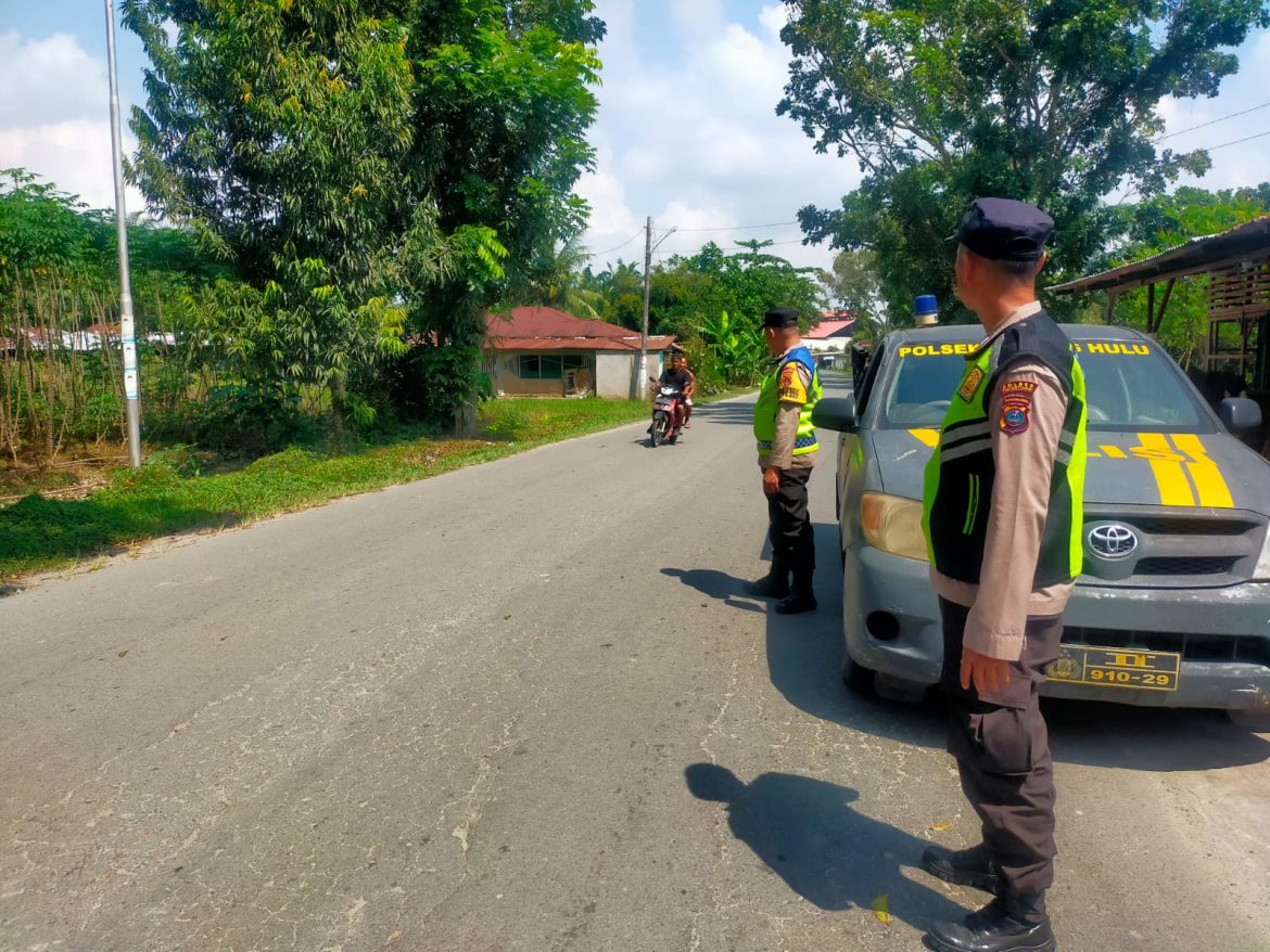 Polsek Padang Hulu Patroli Dialogis, Jaga Keamanan Wilayah