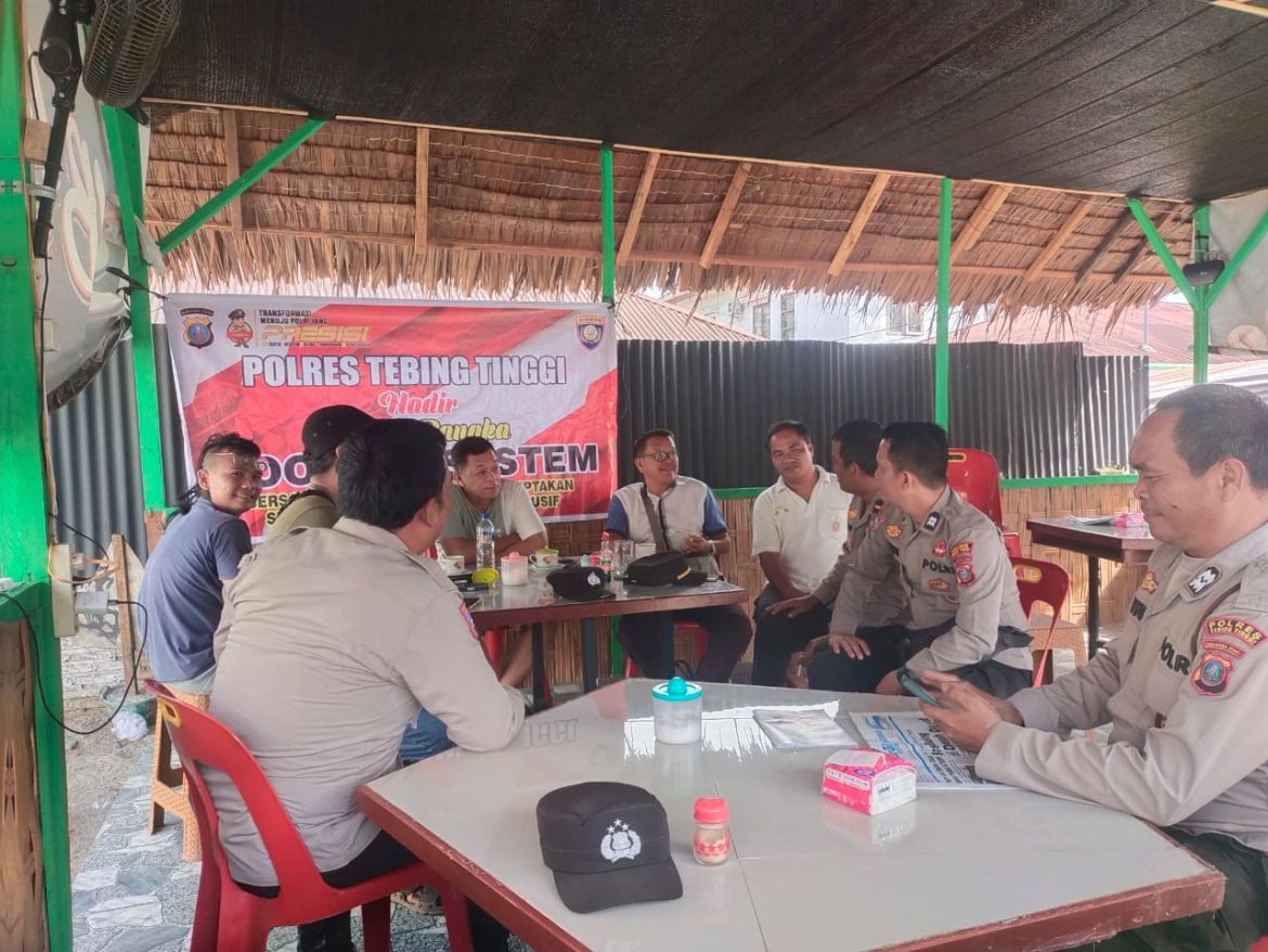 Sat Binmas Polres Tebing Tinggi Cooling System, Wujudkan Kondusivitas Kamtibmas