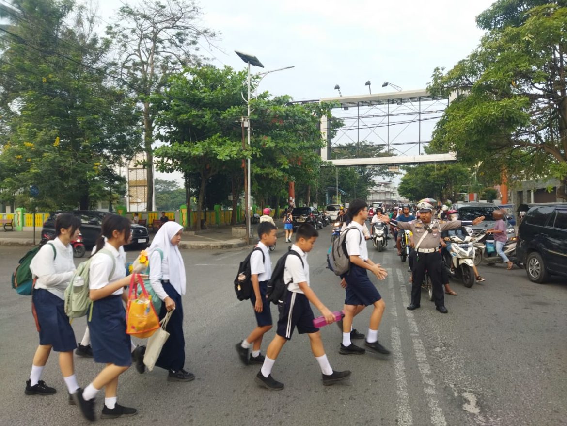 Tekan Angka Kecelakaan, Satlantas Polres Tebing Tinggi Tindak Pelanggaran Kasat Mata