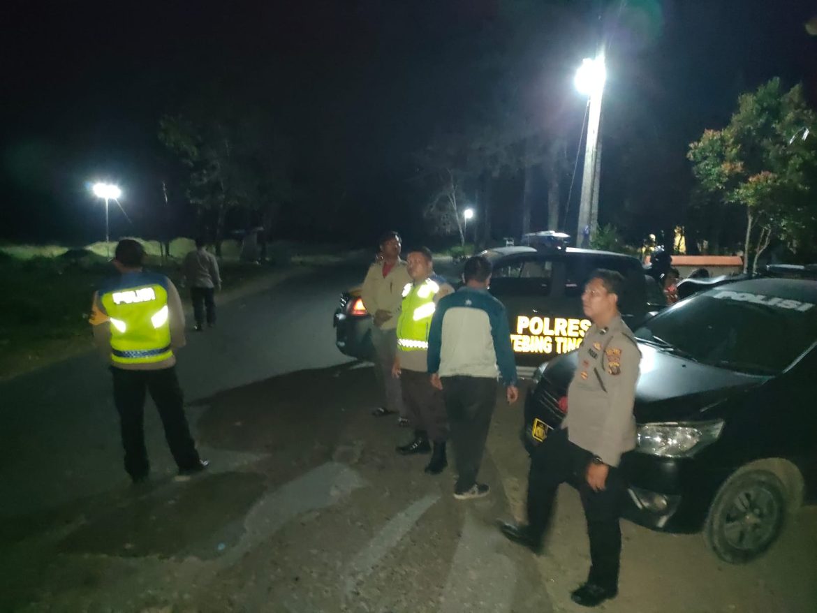 Polres Tebing Tinggi Amankan Enam Sepeda Motor dari Aksi Balapan Liar