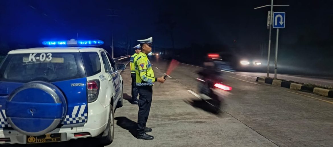 Sat Lantas Polres Batu Bara Patroli Cipta Kelancaran Arus Lalin