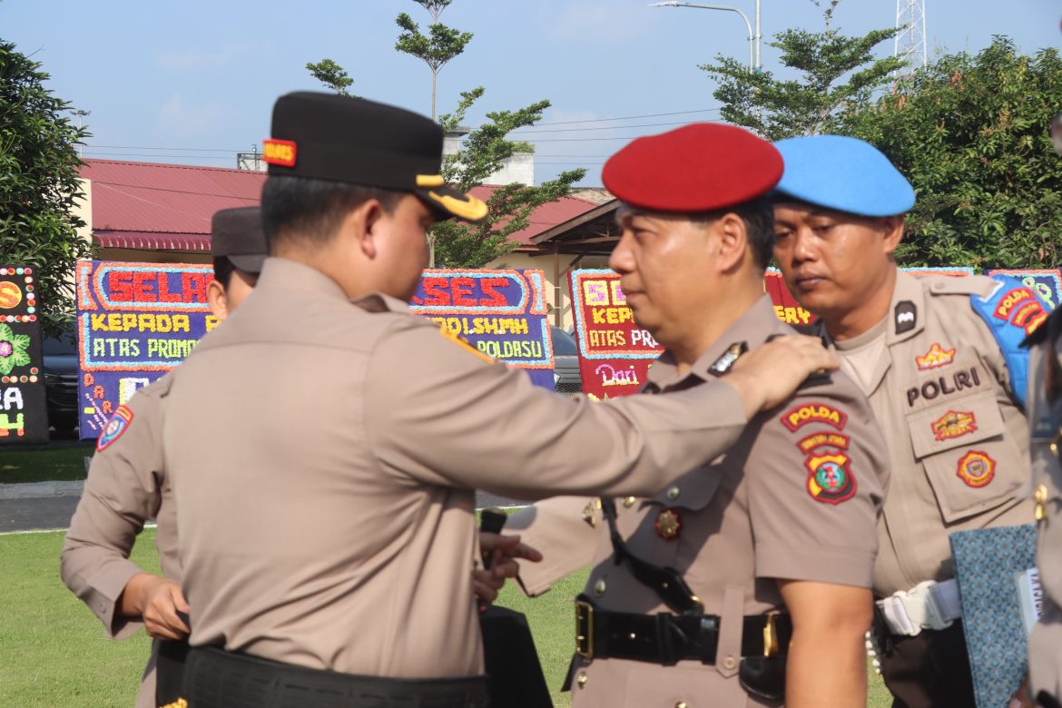 Kapolres Batu Bara Pimpin Serah Terima Jabatan Sat Narkoba