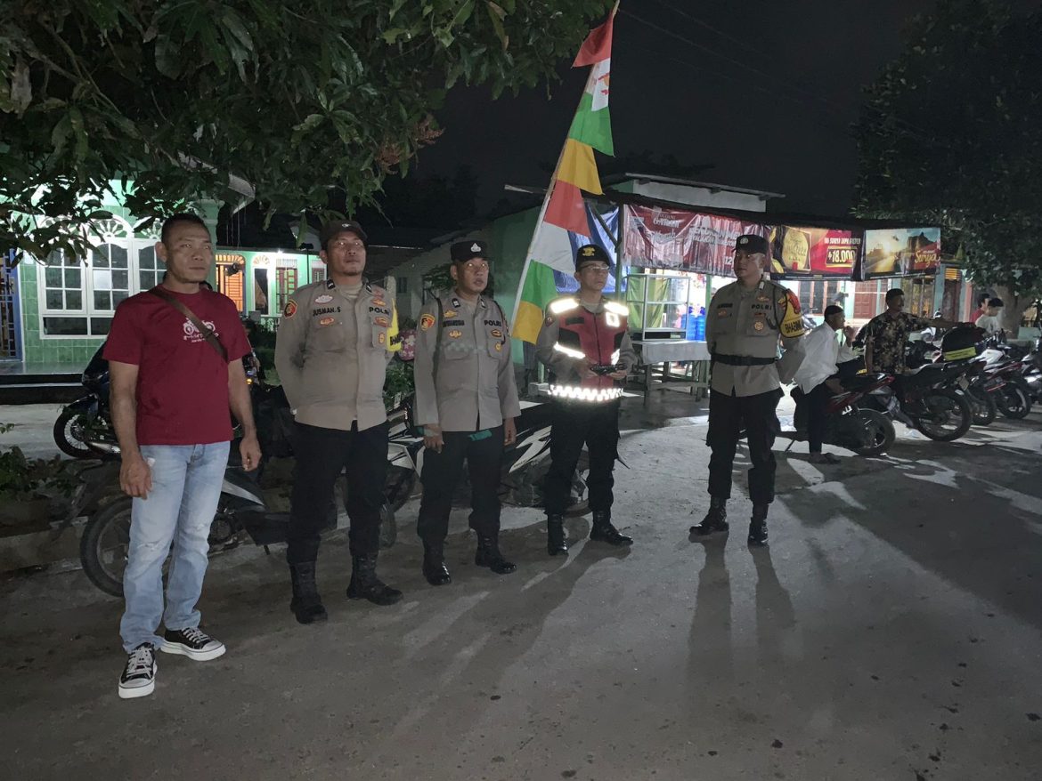 Antisipasi Gemot, Polsek Lima Puluh Perkuat Patroli Mobile