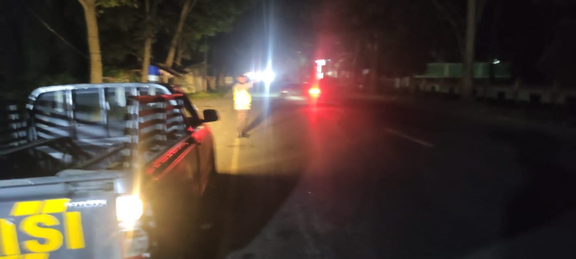 Polsek Padang Hulu Patroli Blue Light Antisipasi Kejahatan Jalanan