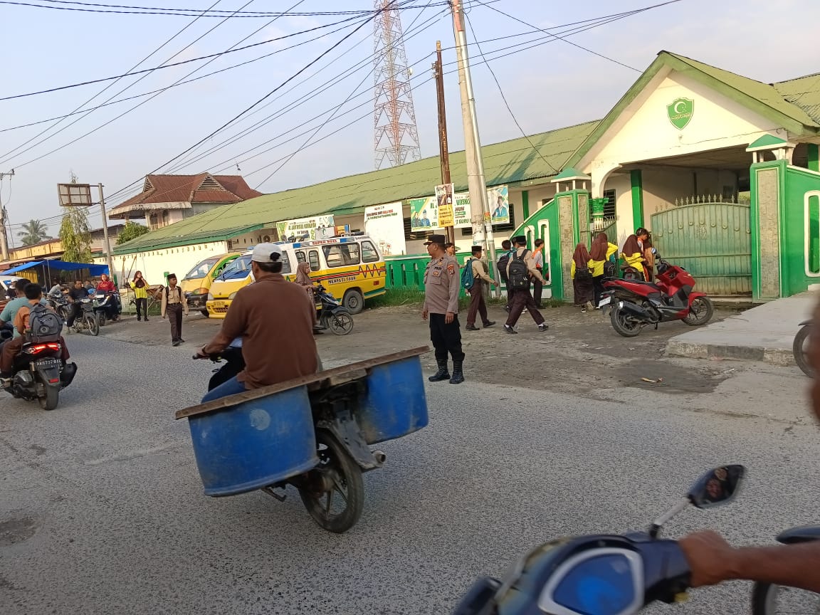 Polsek Labuhan Ruku Strong Point Pagi