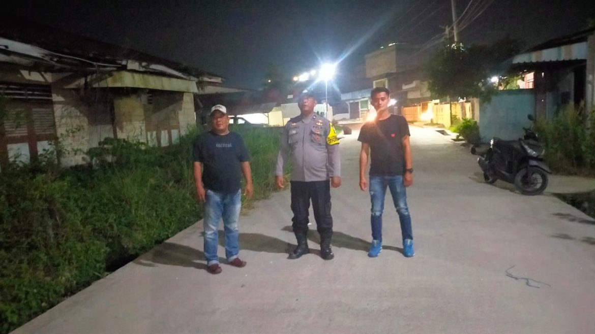 Antisipasi Kejahatan Jalanan, Polsek Medang Deras Gencarkan Patroli Mobile