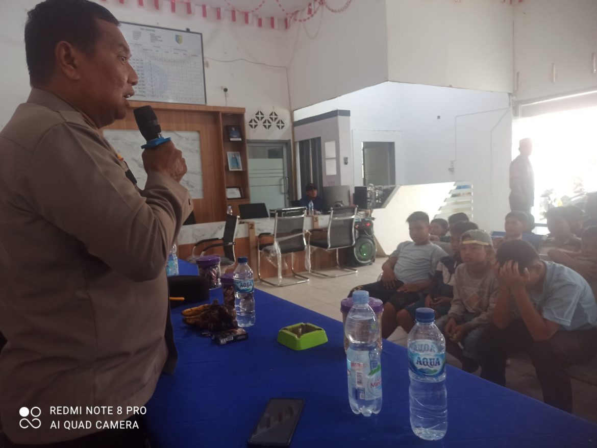 Polsek Labuhan Ruku Sosialisasi Kenakalan Remaja