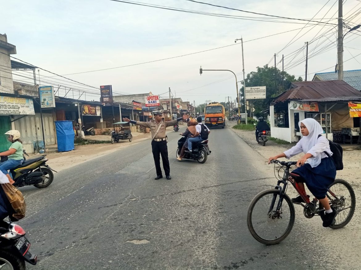 Operasi Keselamatan Toba 2025 Sat Lantas Polres Batu Bara Gatur Lalin Pos Padat Pagi