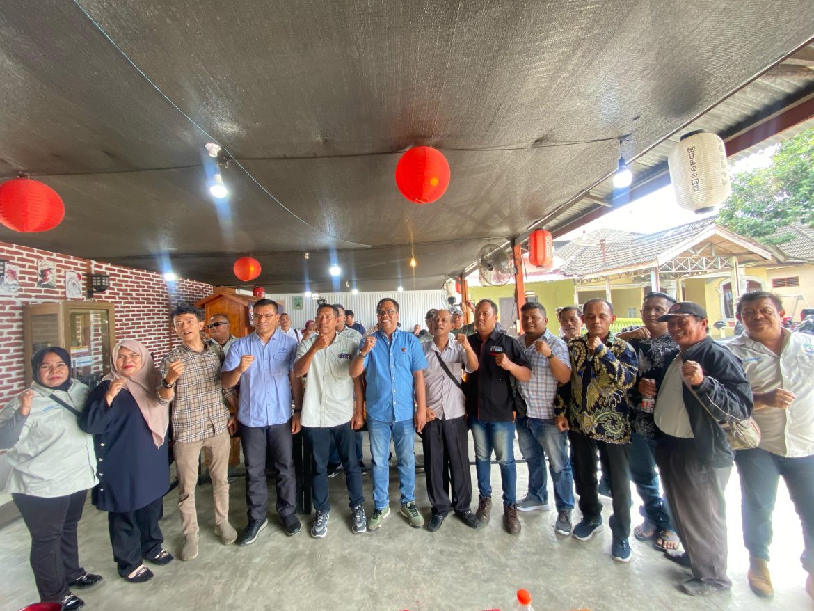Kasat Narkoba Polres Batu Bara Coffee Morning bersama Awak Media