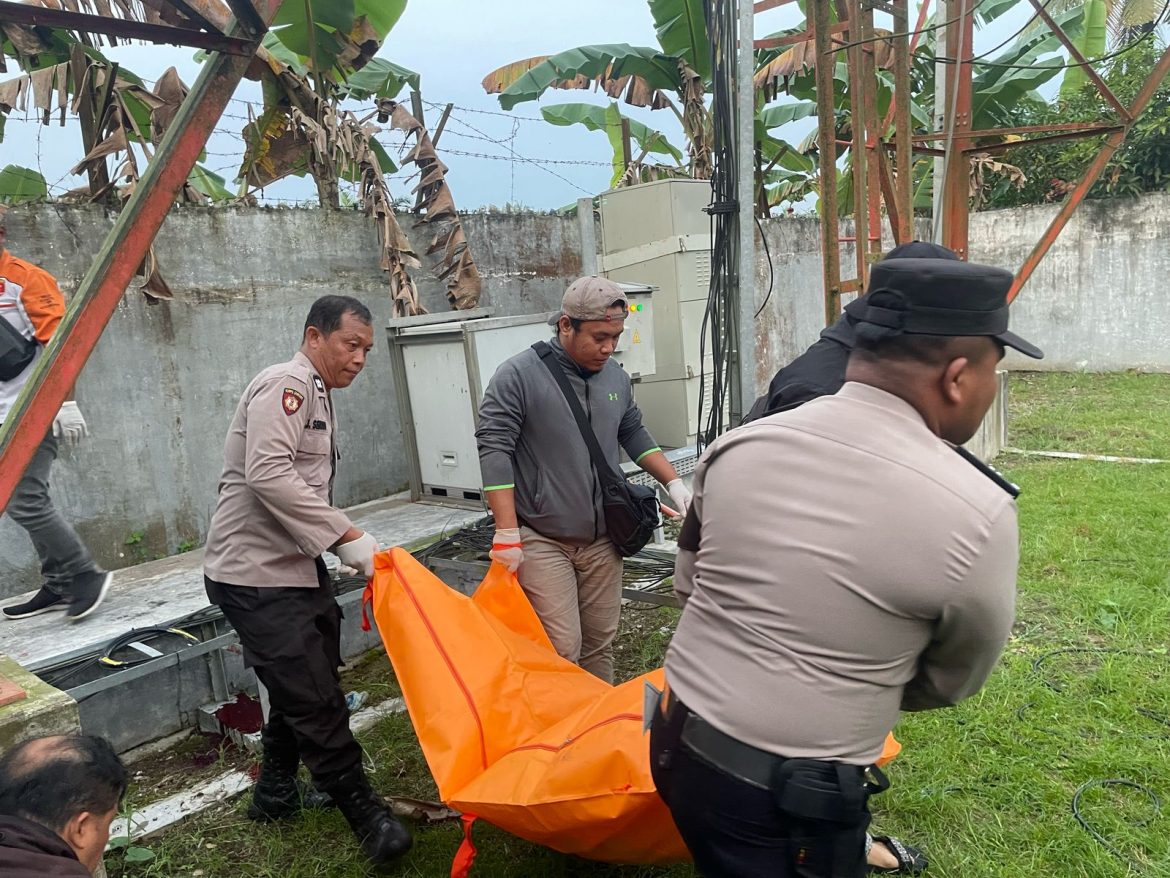 Polres Tebing Tinggi Selidiki Penemuan Mayat Yang Diduga Hendak Mencuri Kabel