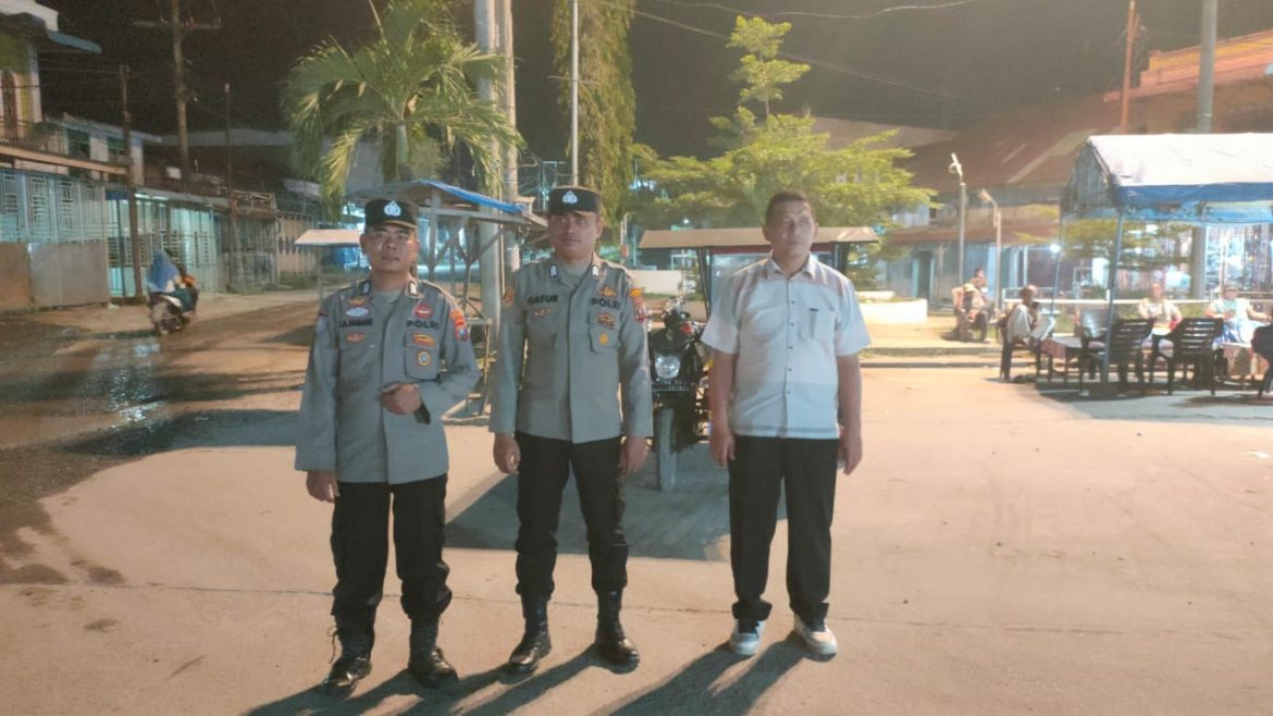 Polsek Medang Deras Perkuat Patroli Mobile Antisipasi Kejahatan