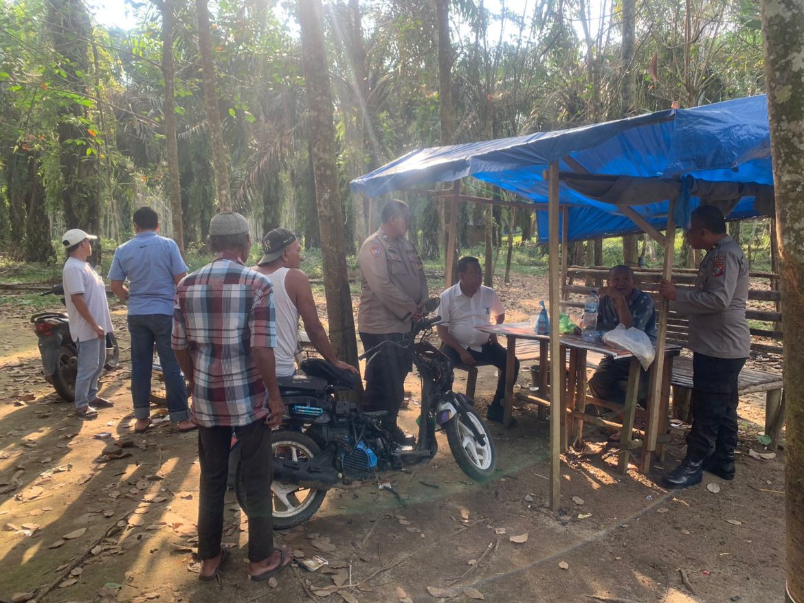 Tindaklanjuti Laporan Warga, Kapolsek Sipispis Tingkatkan Patroli di Desa Marjanji