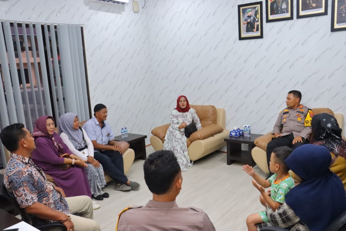 Kapolres Tebing Tinggi Terima Audiensi Gerakan Amal Bakti Rumah Sedekah Alamanda