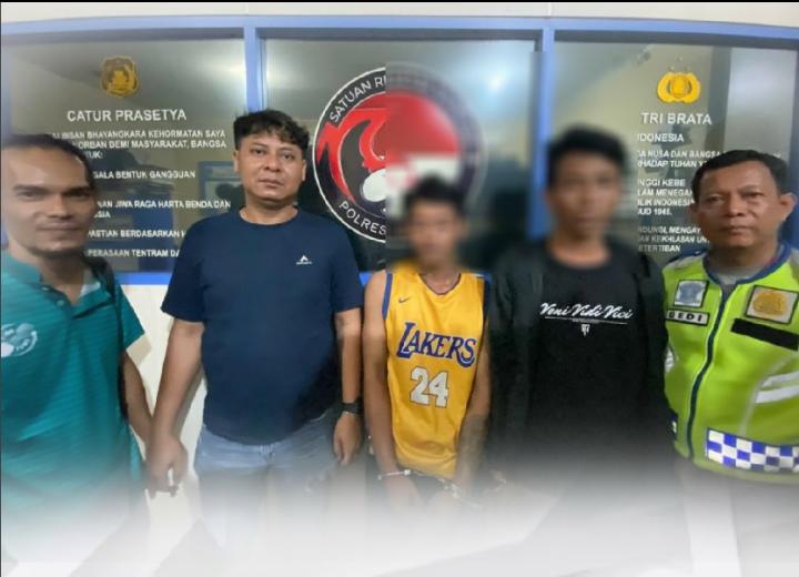 Polsek Balongan Berhasil Gagalkan Transaksi Narkoba, Dua Pemuda Diamankan Berikut Barang Bukti
