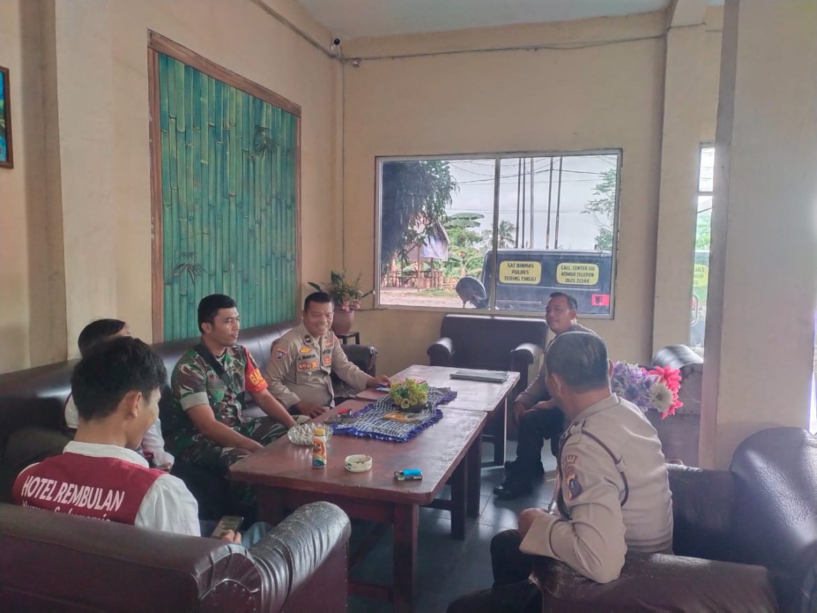 Polres Tebing Tinggi Penyuluhan Kamtibmas di Hotel Rembulan