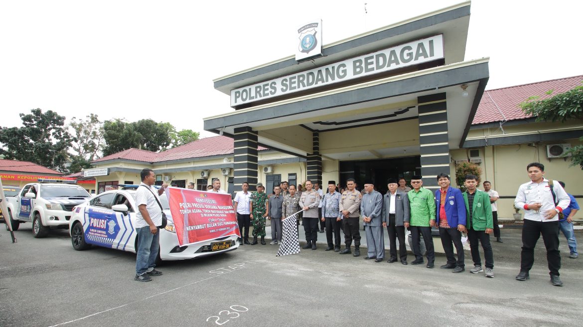 Sambut Ramadhan 1446 H, Polres Sergai Salurkan 400 Paket Sembako