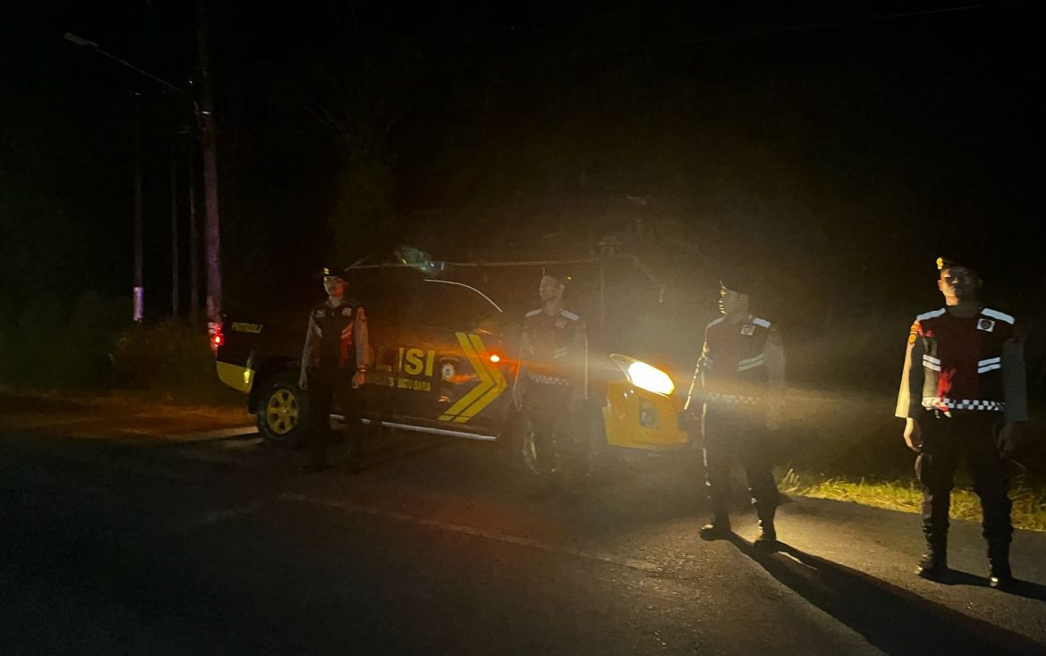Polres Batu Bara Patroli Malam, Cegah Balap Liar dan Kejahatan Jalanan Selama Ramadan